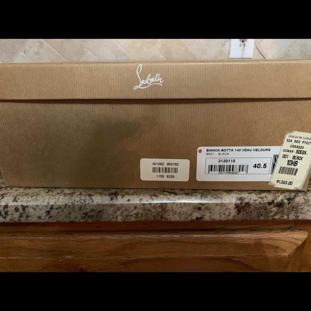 Christian Louboutin Bianca Botta 140 Velours